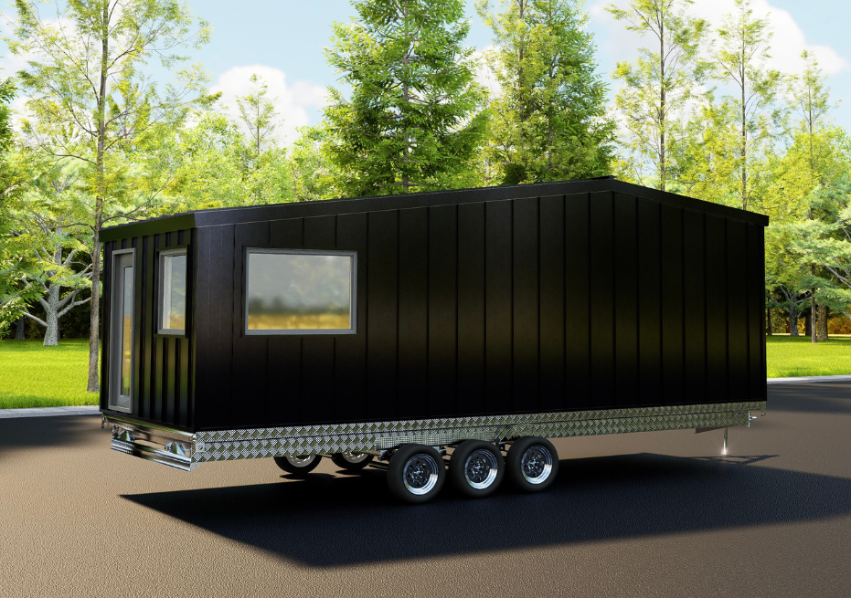 LOFTD golf simulator mobile rental unit