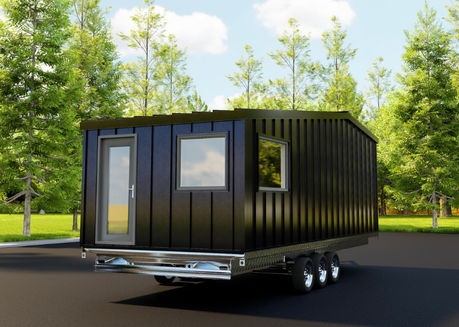 LOFTD golf simulator mobile rental unit